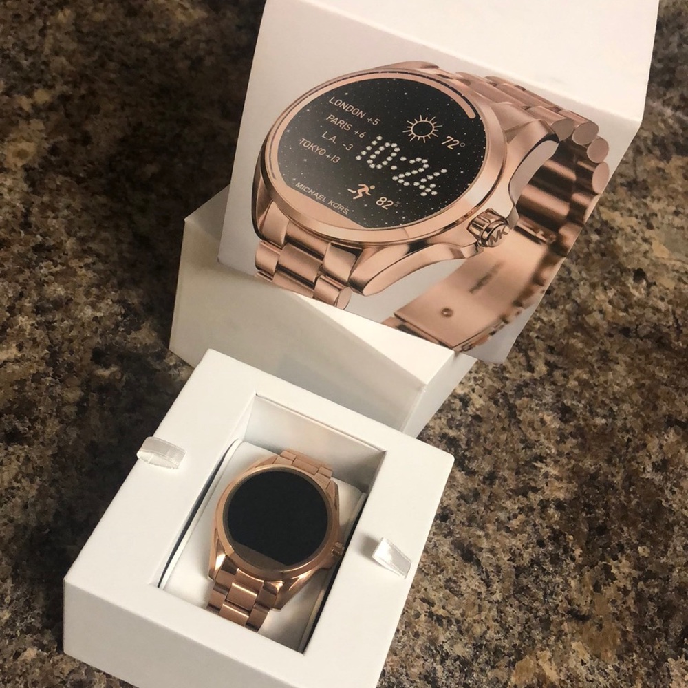 Rose Gold Michael Kors Access Smart Watch